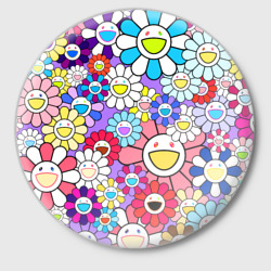 Значок Цветы Takashi Murakami