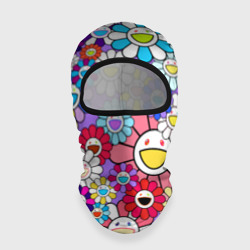 Балаклава 3D Цветы Takashi Murakami