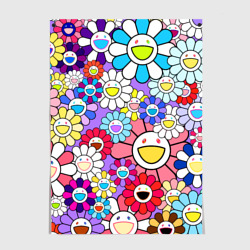 Постер Цветы Takashi Murakami