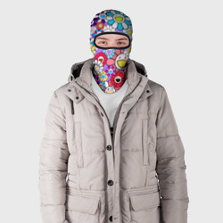 Балаклава 3D Цветы Takashi Murakami - фото 2