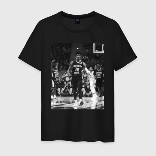 Мужская футболка хлопок Морант Джа НБА, цвет черный