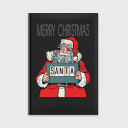Ежедневник Merry Christmas: Санта с синяком