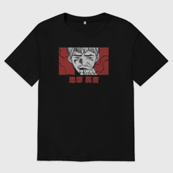 Мужская футболка хлопок Oversize Онидзука сенсей