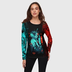 Женский лонгслив 3D Геншин Импакт: Сяо - фото 2