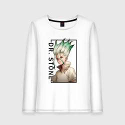 Женский лонгслив хлопок Доктор Стоун. Сенку Ишигами