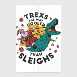 Магнитный плакат 2Х3 T-Rex Christmas