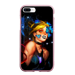 Чехол для iPhone 7Plus/8 Plus матовый JoJo Stone Ocean Jolyne cujoh