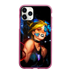 Чехол для iPhone 11 Pro матовый JoJo Stone Ocean Jolyne cujoh