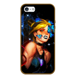 Чехол для iPhone 5/5S матовый JoJo Stone Ocean Jolyne cujoh