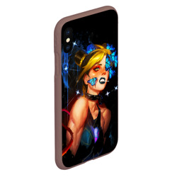 Чехол для iPhone XS Max матовый JoJo Stone Ocean Jolyne cujoh - фото 2