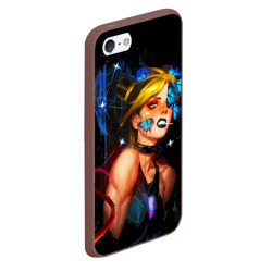 Чехол для iPhone 5/5S матовый JoJo Stone Ocean Jolyne cujoh - фото 2