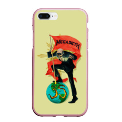 Чехол для iPhone 7Plus/8 Plus матовый Megadeth world