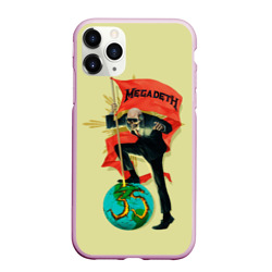 Чехол для iPhone 11 Pro Max матовый Megadeth world