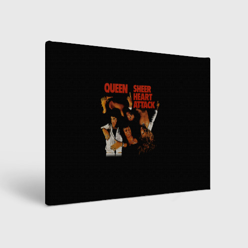 Холст прямоугольный Sheer Heart Attack - Queen, цвет 3D печать