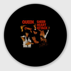 Круглый коврик для мышки Sheer Heart Attack - Queen