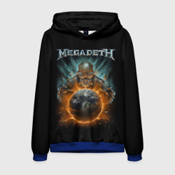 Мужская толстовка 3D Megadeth on world