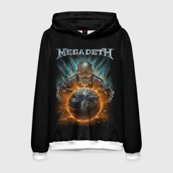 Мужская толстовка 3D Megadeth on world