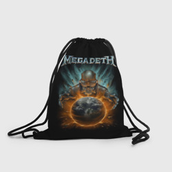 Рюкзак-мешок 3D Megadeth on world