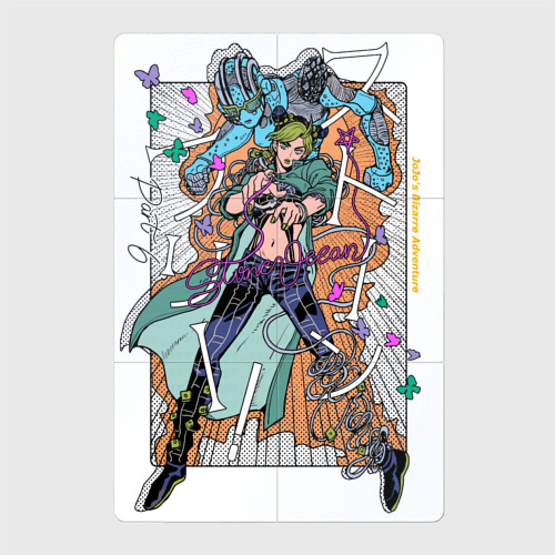 Магнитный плакат 2Х3 Jolyne лучшая девочка JoJo stone ocean