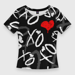 Женская футболка 3D Slim The Weeknd - Xo