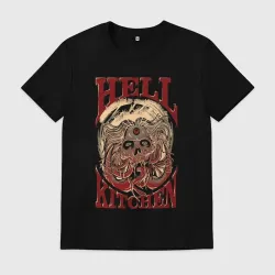 Мужская футболка хлопок HLKTCHN | Medusa Collection