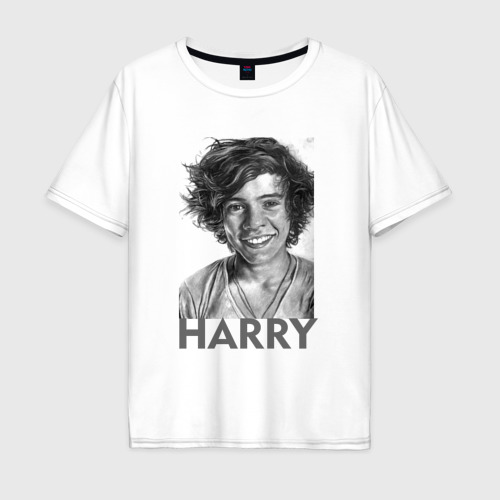 Мужская футболка хлопок Oversize Harry  Styles