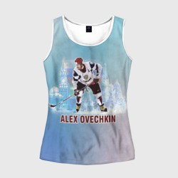 Женская майка 3D Хоккеист Александр Овечкин