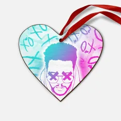 Деревянная игрушка Сердце The Weeknd, Xo