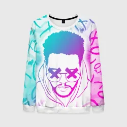 Мужской свитшот 3D The Weeknd, Xo