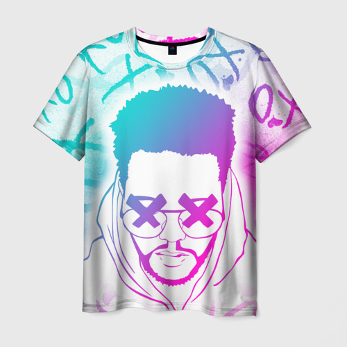 Мужская футболка 3D The Weeknd, Xo, цвет 3D печать