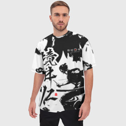 Мужская футболка oversize 3D Ghost of Tsushima - Призрак Цусимы - фото 2