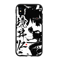 Чехол для iPhone XS Max матовый Ghost of Tsushima - Призрак Цусимы
