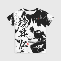 Детская футболка 3D Ghost of Tsushima - Призрак Цусимы