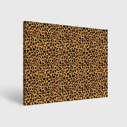 Холст прямоугольный Леопард Leopard