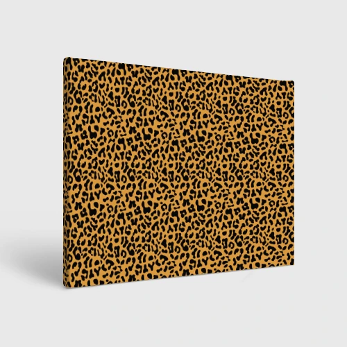 Холст прямоугольный Леопард Leopard