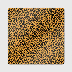 Магнит виниловый Квадрат Леопард Leopard