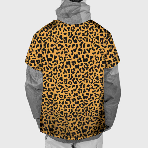 Накидка на куртку 3D Леопард Leopard, цвет 3D печать - фото 2