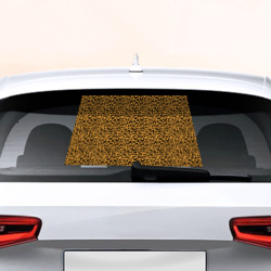 Наклейка на авто - для заднего стекла Леопард Leopard