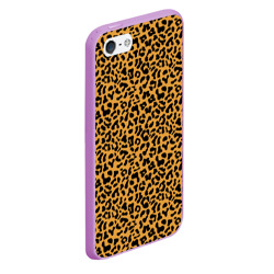 Чехол для iPhone 5/5S матовый Леопард Leopard - фото 2