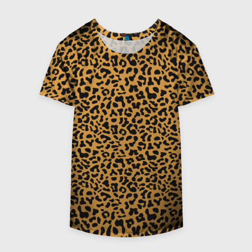 Накидка на куртку 3D Леопард Leopard, цвет 3D печать - фото 4