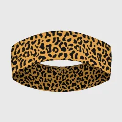 Повязка на голову 3D Леопард Leopard