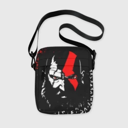 Сумка через плечо 3D God of war Кратос и руны