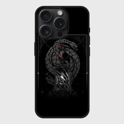 Чехол силиконовый для Apple iPhone 15 Pro матовый Destiny 2 страж охотник hunter
