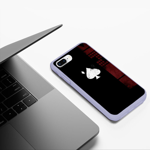 Чехол для iPhone 7Plus/8 Plus матовый Destiny 2 cayde 6 Кейд 6, цвет светло-сиреневый - фото 5