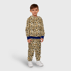 Детский костюм с толстовкой 3D Пятна Дикого Леопарда - фото 2
