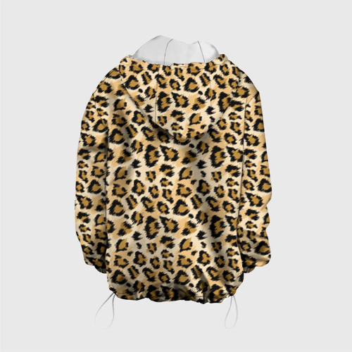 Детская куртка 3D Пятна Дикого Леопарда, цвет белый - фото 2
