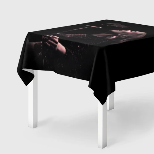 Скатерть 3D Песнь Адель поющая