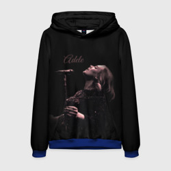 Мужская толстовка 3D Песнь Адель поющая