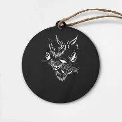 Деревянная игрушка круг Drain Face