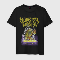 Мужская футболка хлопок Municipal Waste - infernal brew!